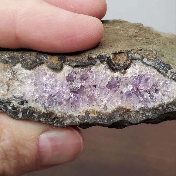 Amethyst Crystals Slice - Picture 9 of 15